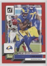 2022 Panini Donruss Press Proof Red Cam Akers #15 2xd