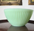 Vintage Fire King Jadeite 5 3/8" Ribbed Bowl