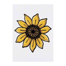 'Sunflower' Temporary Tattoos / Transfers TO00059547 