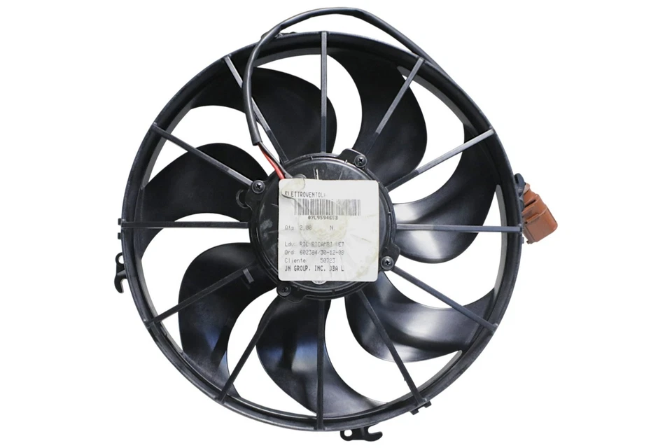 Lamborghini Murcielago Gallardo Front Electric Radiator Fan 07L959465B OEM - Image 4 of 4