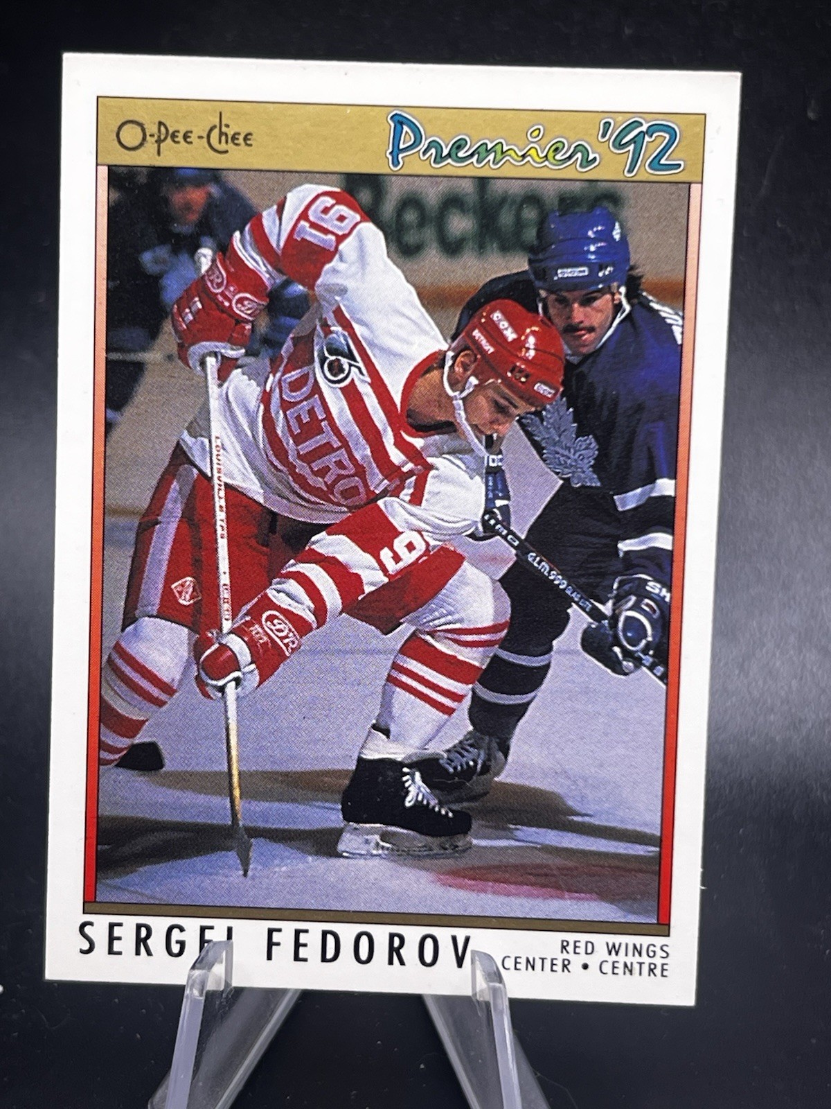 1991-92 O-Pee-Chee Premier - Sergei Fedorov #68