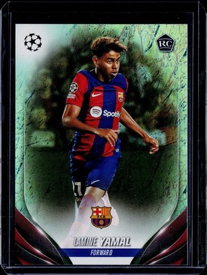 Lamine Yamal 2023-24 Topps Jade Edition UEFA Club Competitions #64 RC