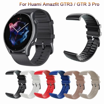 Watch Strap for Amazfit GTR 3 Pro GTR3 Silicone Wristband 0.87 in - BEYESER