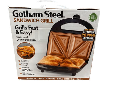 Gotham Steel Dual Electric Sandwich Maker