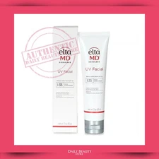 Elta MD UV Facial Broad Spectrum SPF 30+85g 3oz Tube EXP 8/2027 NEW FAST SHIP