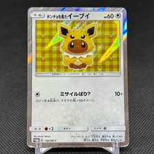 Poncho-wearing Eevee 138/SM-P Promo Mega Campaign Japanese Pokemon Card #8505