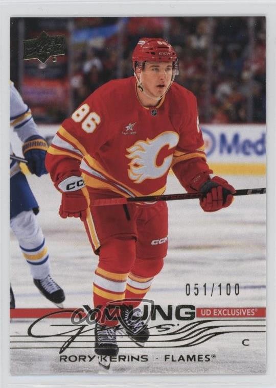 2025-26 Upper Deck Series 1 Young Guns Exclusives 51/100 Rory Kerins #235 0d18