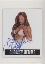 2014 Leaf Originals Wrestling 2017 Leaf Christy Hemme #CH1 Auto 0f8