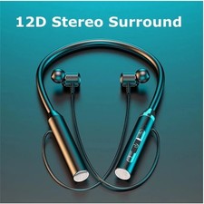 Waterproof Bluetooth 5.0 Earbuds Stereo Sport Wireless Headphones in Ear Headset