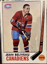 1969-70 Topps - Jean Beliveau #10 NMT