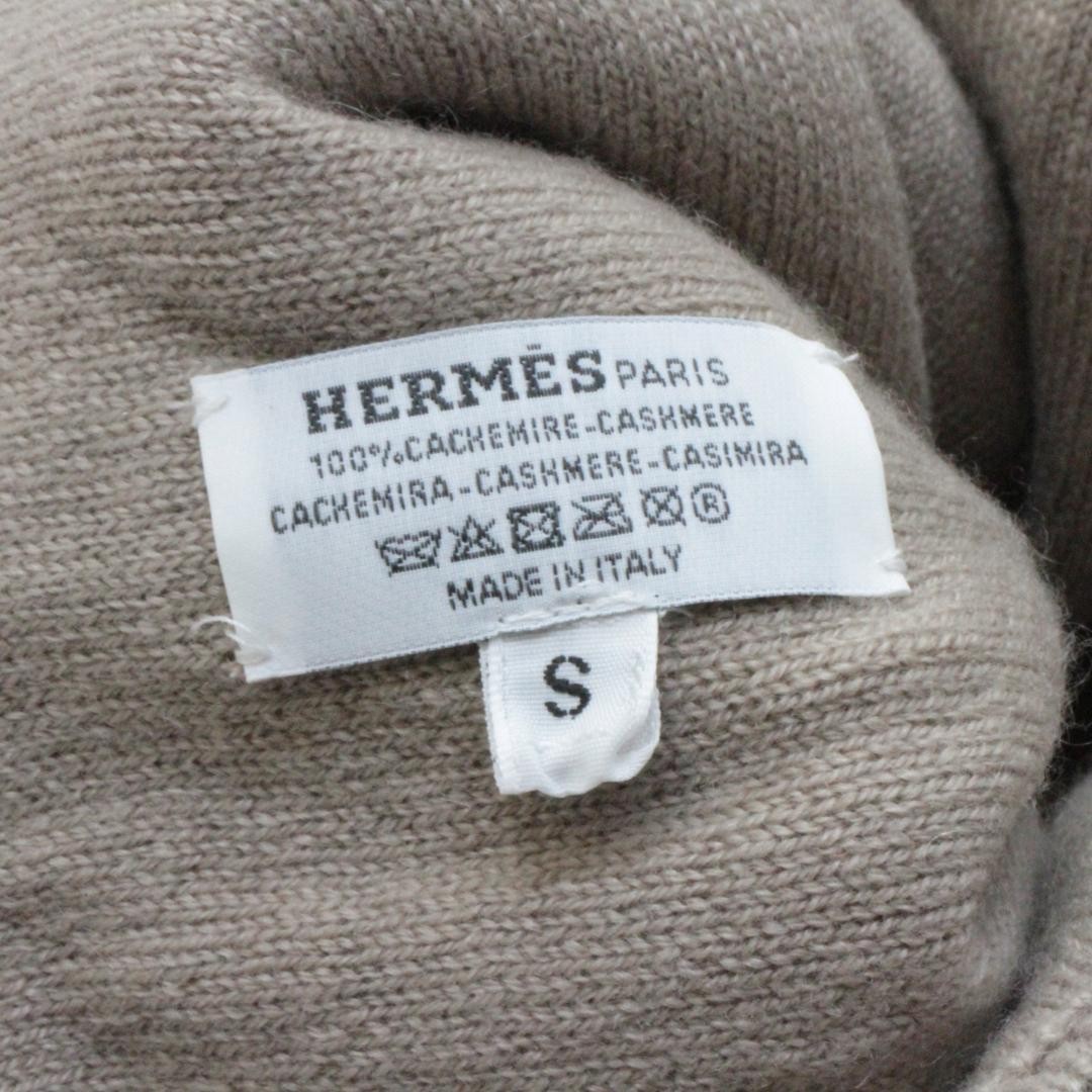 Hermes H Logo Cashmere 100 Knit Hat thumbnail 5