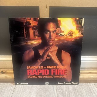 Rapid Fire Laserdisc Rare IT