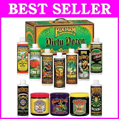 Fox Farm Liquid Nutrients Kit - Boosts Plant Growth & Blooms//