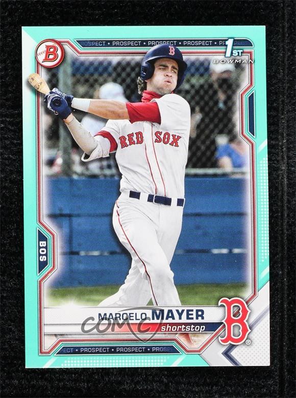 2021 Bowman Draft Aqua 179/199 Marcelo Mayer #BD-174 1bk5