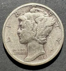 1945-S Mercury Dime Circulated - Good Condition
