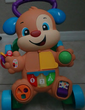 Fisher-Price Interactive Baby Walker Toy, Multicolor, Puppy Design
