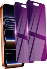 2 Pack Privacy Screen Protector for Iphone 17 Pro Tempered Glass 6.3'' Private S