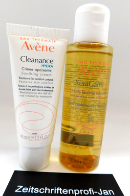 Avene XeraCalm A.D.Reinigungsöl 100ml+beruhigende Feuchtigkeitspflege 40ml