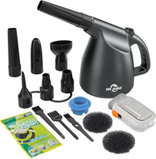 - Compressed Air 4.0- Multi-Use Electric Air Duster for Cleaning Dust, Hairs, Cr