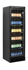BRAND NEW TEFCOLD CEV425 GLASS DOOR DRINKS FRIDGE BOTTLE CHILLER LUXURY CABINET