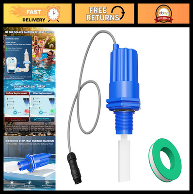 Paddle Flow Switch Replacement for Saltwater Chlorine Generators | M12 2-Pin, 3/
