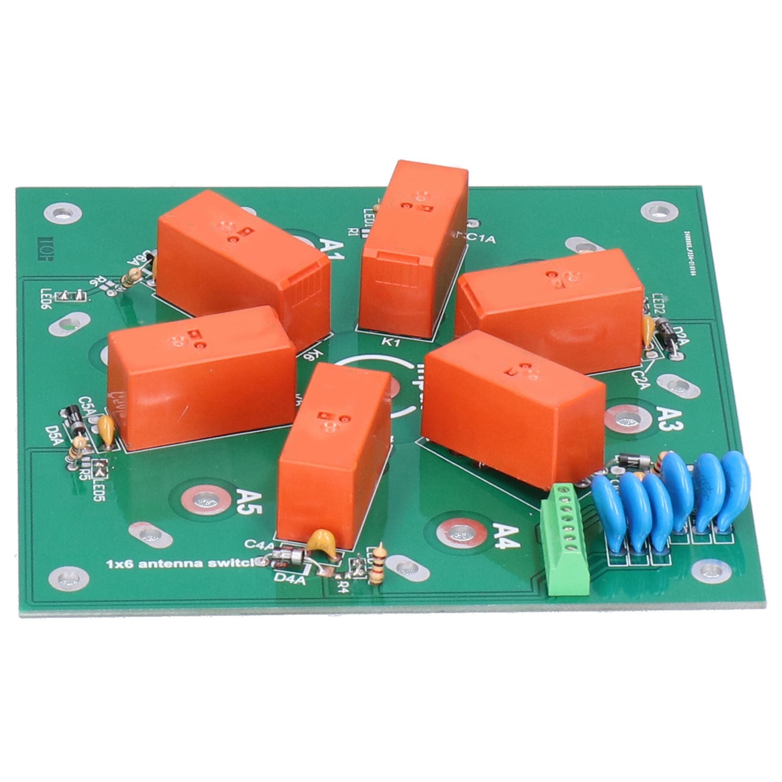 Antenna Switch Module 6:1 Coaxial Remote Finished Product Component 1.8MHz‑60MHz