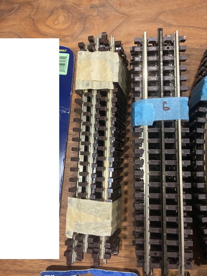 [T-O] 75 Atlas O Gauge Track Nickel Silver 6010 6052 6051 6044 6061 6063 & More - Image 2 of 4