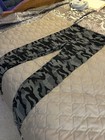 Women's Juniors S Gray Black Camouflage Ankle Leggings Stretch Pants — photo 3