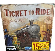 Ticket To Ride Train Adventure Board Game Days of Wonder - New & Sealed