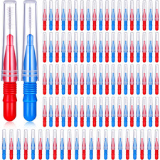100 Pcs Braces Dental Brush Flosser for Cleaner Interdental Brush Toothpick Toot