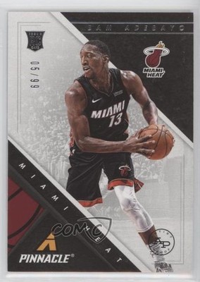 2017-18 Panini Chronicles Pinnacle Silver 5/99 Bam Adebayo #256 Rookie RC nd3