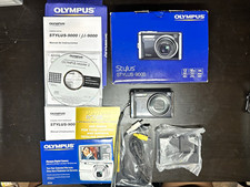EXCELLENT Olympus Stylus-9000 12MP Compact Digital Camera 10x Optical Zoom Black