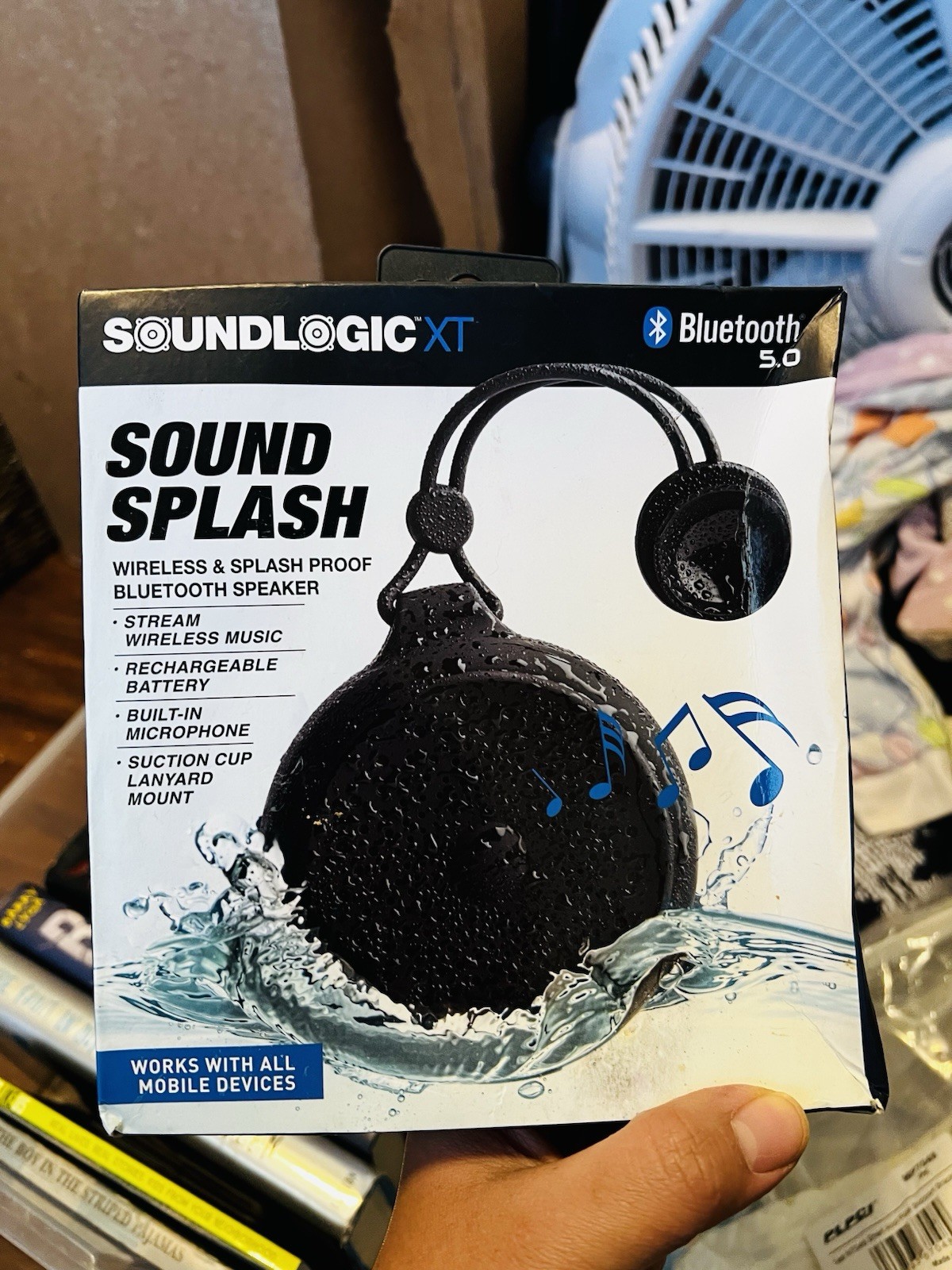 Waterproof Bluetooth Sound Splash Portable Speaker