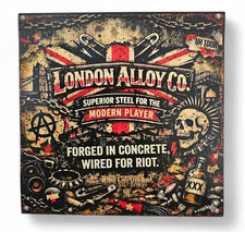 SET OF 6 PREMIUM ACOUSTIC GUITAR STRINGS LONDON ALLOY COMPANY  FAST SHIPPING