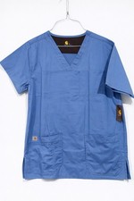 Carhartt Scrub Top Light Blue - Size Small