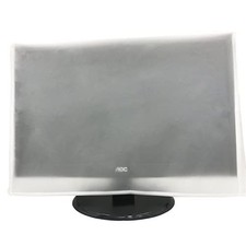 Monitor Dust Cover, LCD/LED HD Antistatic Vinyl Flat-Screen Computer Monitor ...