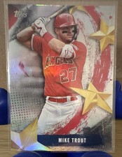 Topps 2025 Series 1 Mike Trout Stars of MLB Insert SMLB-8 Los Angeles Angels