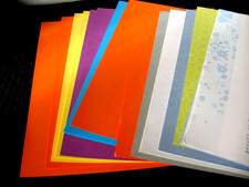 Lot Loose Paper, Halloween, Plus Solid Paper Textiles Paper Stickers