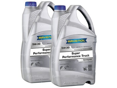 10 (2x5) Ltr. RAVENOL Super Performance Truck SAE 5W-30, Made in 