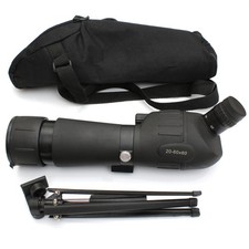 Spotting Scope 20-60x60 with  Small Tripod and Canvas Case