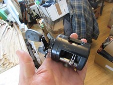 V good used abu garcia sweden ambassadeur black max 3600 fishing reel