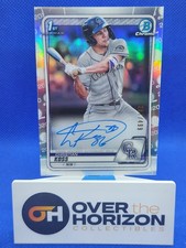 2020 Bowman Chrome Christian Koss Auto 1st #CPA-CK #d /499 Refractor