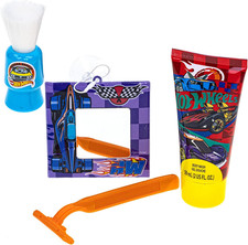 Hot Wheels Shaving and Grooming Pretend Play Kit Safe for Kids by