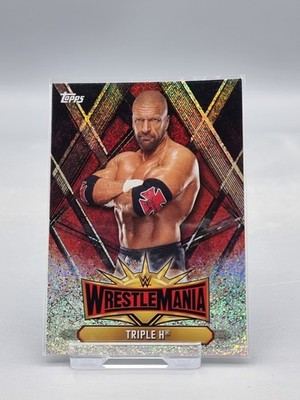Triple H #WM-9 WWE Road To Wrestlemania 2019 Topps Roster Trading Card