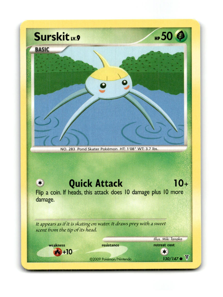 Surskit 130/147 Common Supreme Victors Pokemon Near Mint
