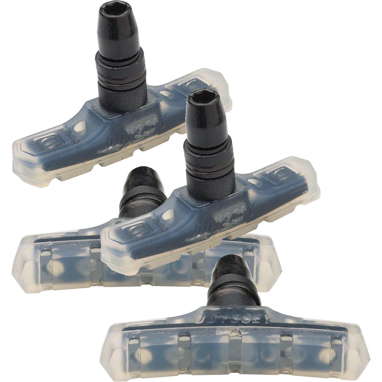 Pack of 2 Odyssey Slim By Four Caliper Rim Brake Pads Threaded Post 4790₽