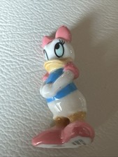 Vtg Disney Daisy Duck Mini Figurine Bone China Taiwan 2&rdquo; Ceramic Collectible