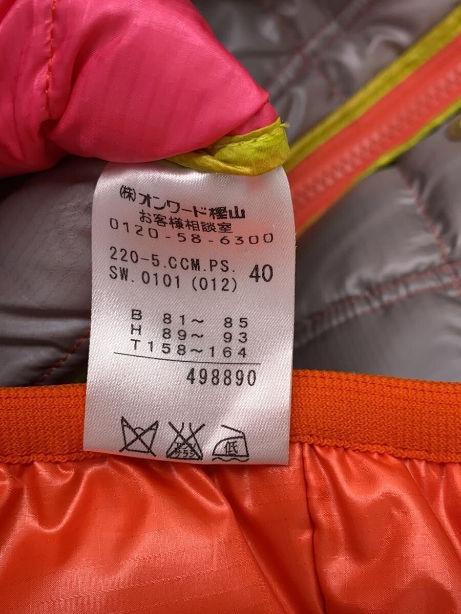 Paul Smith Down Jacket 40 Polyester Orange Japan - image 4