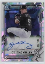 2021 Bowman Chrome Prospects Atomic Refractor 50/100 Jared Kelley Auto 0q21