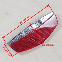 Led RüCklicht Xlc CL-R17 Mit Reflektor FüR Dynamo Montage An GepäCkträGer